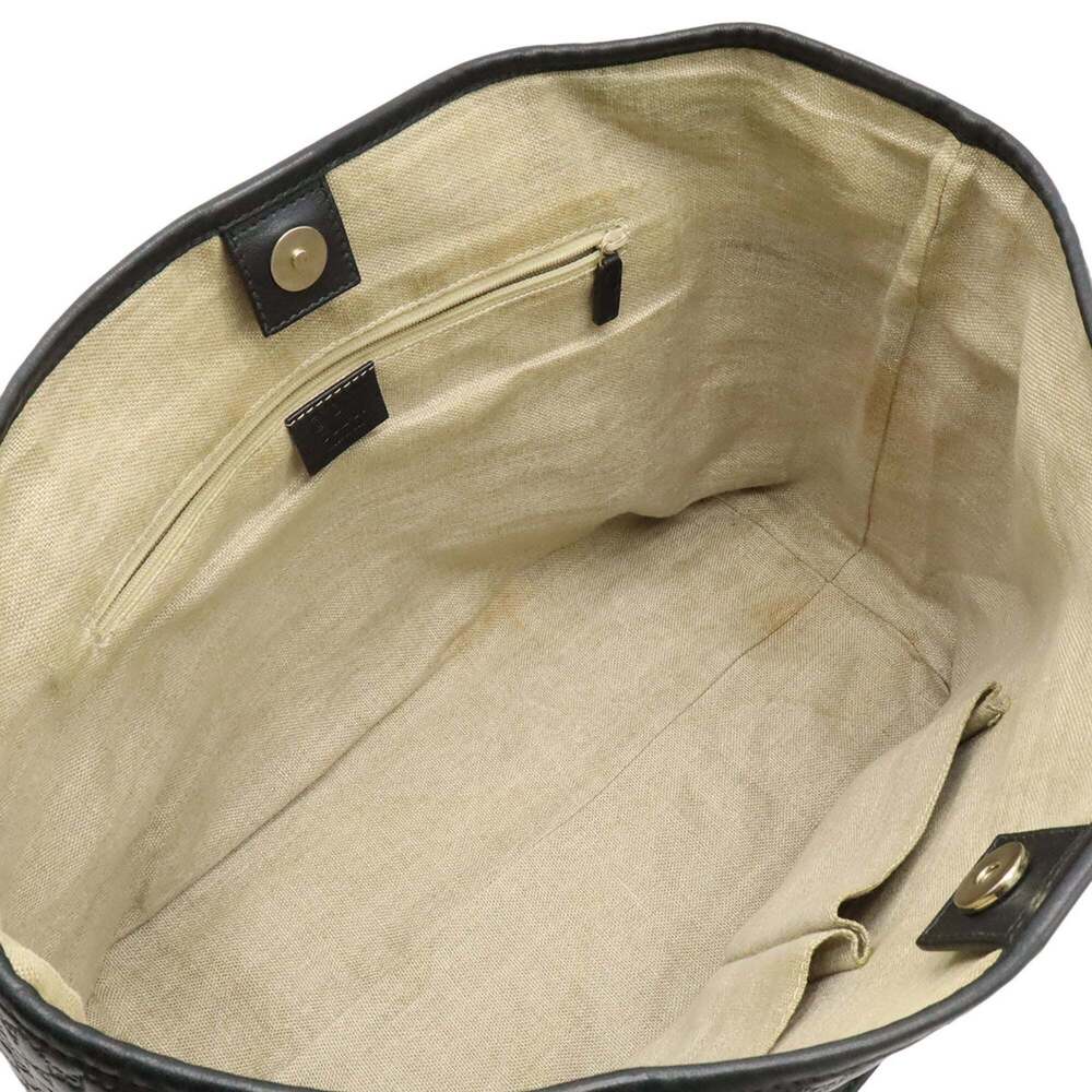 GUCCI Authentic Black Leather Shoulder Bag - Picture 6 of 8